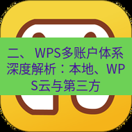 wps下载 二、 WPS多账户体系深度解析：本地、WPS云与第三方