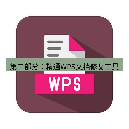 wps下载 第二部分：精通WPS文档修复工具