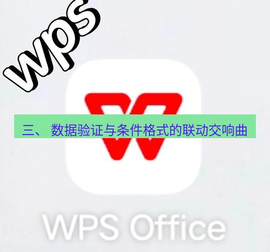wps下载 三、 数据验证与条件格式的联动交响曲
