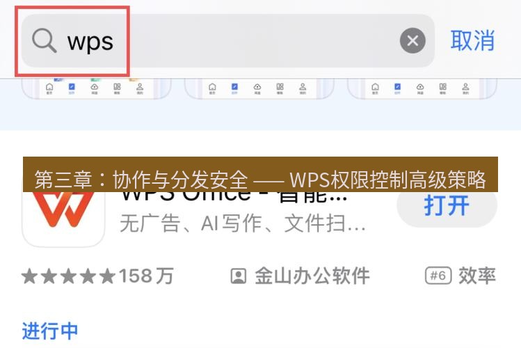 wps下载 第三章：协作与分发安全 —— WPS权限控制高级策略
