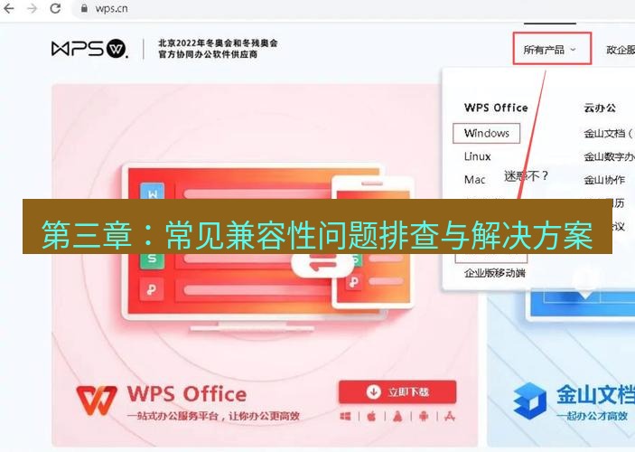 wps下载 第三章：常见兼容性问题排查与解决方案