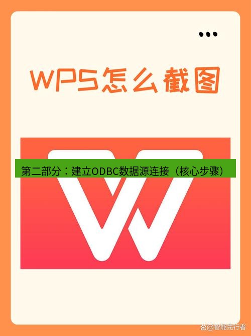 wps下载 第二部分：建立ODBC数据源连接（核心步骤）
