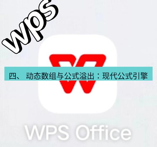 wps下载 四、 动态数组与公式溢出：现代公式引擎