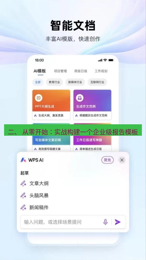 wps下载 二、 从零开始：实战构建一个企业级报告模板