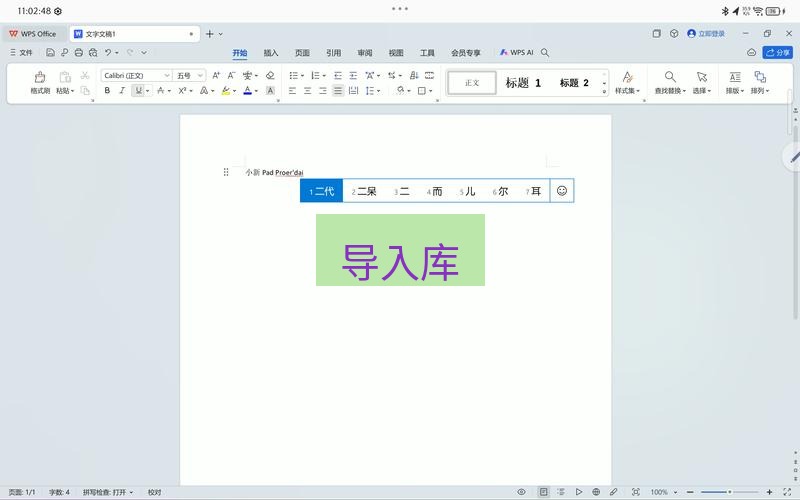 wps下载 导入库