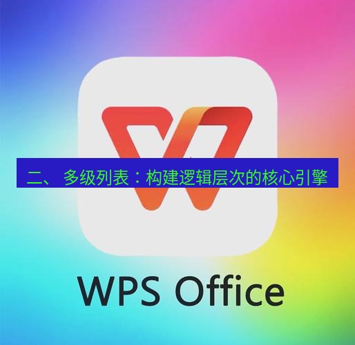 wps下载 二、 多级列表：构建逻辑层次的核心引擎