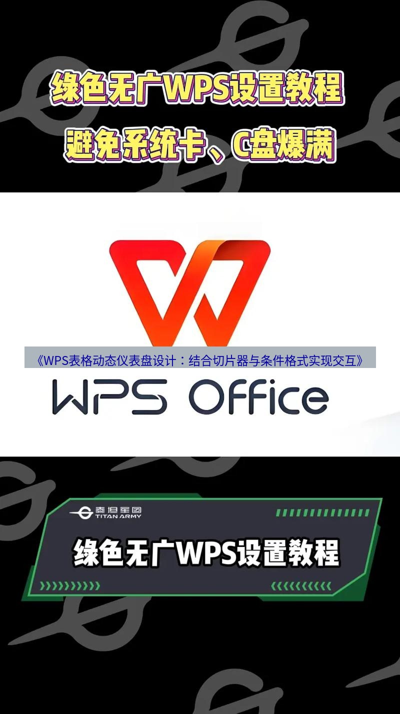 wps下载 《WPS表格动态仪表盘设计：结合切片器与条件格式实现交互》