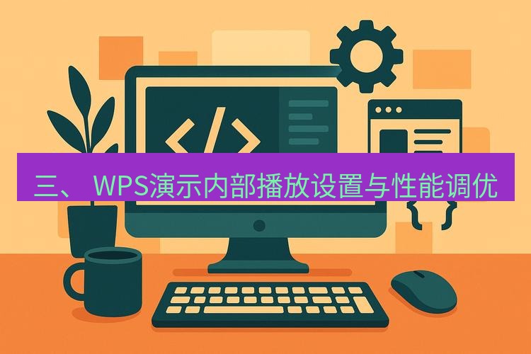 wps下载 三、 WPS演示内部播放设置与性能调优
